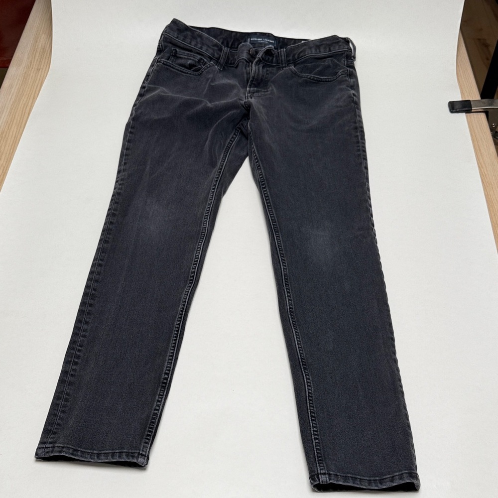 Everlane Men's Charcoal Straight Jeans